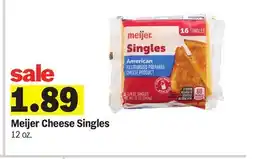 Meijer Meijer Cheese Singles offer