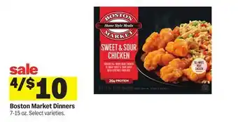Meijer Boston Market Dinners offer