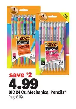 Meijer BIC 24 Ct. Mechanical Pencils offer