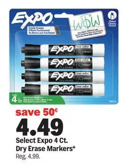 Meijer Select Expo 4 Ct. Dry Erase Markers offer