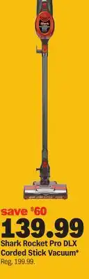 Meijer Shark Rocket Pro DLX Corded Stick Vacuum offer