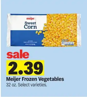 Meijer Meijer Frozen Vegetables offer