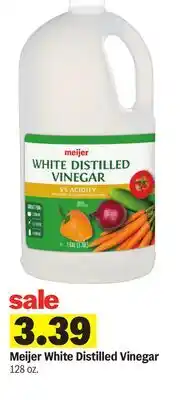Meijer Meijer White Distilled Vinegar offer
