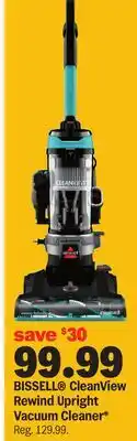 Meijer BISSELL CleanView Rewind Upright Vacuum Cleaner offer