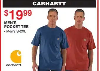 Dunham's Sports CARHARTT MEN'S POCKET TEE offer