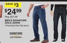 Dunham's Sports MEN'S SIGNATURE GOLD JEANS offer