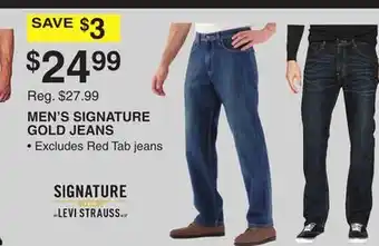 Dunham's Sports MEN'S SIGNATURE GOLD JEANS offer