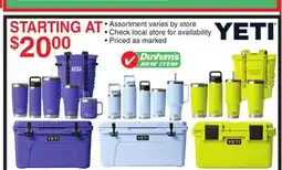 Dunham's Sports YETI offer