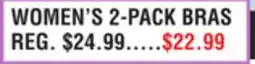Dunham's Sports JOCKEY WOMEN'S 2-PACK BRAS offer