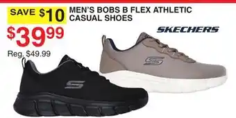 Dunham's Sports SKECHERS MEN'S BOBS B FLEX ATHLETIC CASUAL SHOES offer