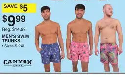Dunham's Sports CANYON CREEK MEN'S SWIM TRUNKS offer