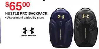 Dunham's Sports UNDER ARMOUR HUSTLE PRO BACKPACK offer