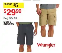 Dunham's Sports WRANGLER MEN'S SHORTS offer