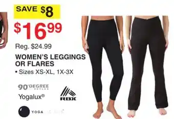 Dunham's Sports WOMEN'S LEGGINGS OR FLARES offer
