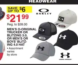 Dunham's Sports MEN'S O-ORIGINAL TRUCKER OR BLITZING 3.0, OR MEN'S OR BOYS' BLITZING 4.0 HAT offer