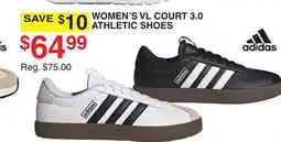 Dunham's Sports ADIDAS WOMEN'S VL COURT 3.0 ATHLETIC SHOES offer