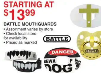 Dunham's Sports BATTLE MOUTHGUARDS offer