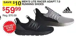 Dunham's Sports ADIDAS MEN'S LITE RACER ADAPT 7.0 RUNNING SHOES offer