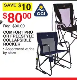 Dunham's Sports GCI COMFORT PRO OR FREESTYLE COLLAPSIBLE ROCKER offer