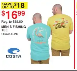 Dunham's Sports COSTA MEN'S FISHING TEE offer