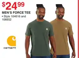 Dunham's Sports CARHARTT MEN'S FORCE TEE offer