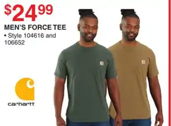 Dunham's Sports CARHARTT MEN'S FORCE TEE offer