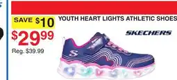 Dunham's Sports SKECHERS YOUTH HEART LIGHTS ATHLETIC SHOES offer