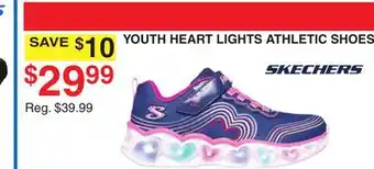 Dunham's Sports SKECHERS YOUTH HEART LIGHTS ATHLETIC SHOES offer