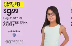 Dunham's Sports GIRLS' TEE, TANK OR BRA offer