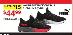 Dunham's Sports PUMA YOUTH SOFTRIDE ONE4ALL ATHLETIC SHOES offer