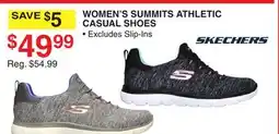 Dunham's Sports SKECHERS WOMEN'S SUMMITS ATHLETIC CASUAL SHOES offer
