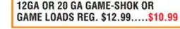 Dunham's Sports 12GA OR 20 GA GAME-SHOK OR GAME LOADS offer