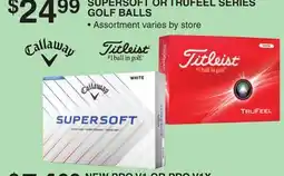 Dunham's Sports SUPERSOFT OR TRUFEEL SERIES GOLF BALLS offer