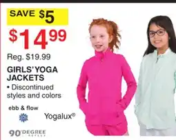Dunham's Sports GIRLS' YOGA JACKETS offer