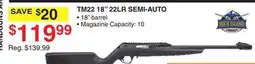 Dunham's Sports ROCK ISLAND TM22 18 22LR SEMI-AUTO offer