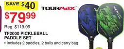 Dunham's Sports TF2000 PICKLEBALL PADDLE SET offer
