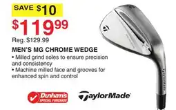 Dunham's Sports TAYLORMADE MEN'S MG CHROME WEDGE offer