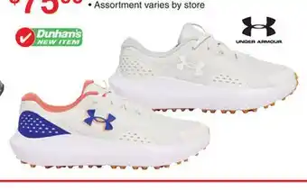 Dunham's Sports UNDER ARMOUR MEN'S OR WOMEN'S SURGE GOLF SHOES offer