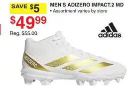 Dunham's Sports ADIDAS MEN'S ADIZERO IMPACT.2 MD offer