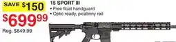 Dunham's Sports 15 SPORT III offer