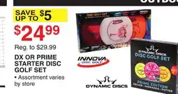 Dunham's Sports DX OR PRIME STARTER DISC GOLF SET offer