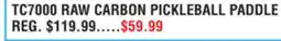 Dunham's Sports TC7000 RAW CARBON PICKLEBALL PADDLE offer
