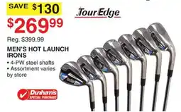 Dunham's Sports TOUR EDGE MEN'S HOT LAUNCH IRONS offer