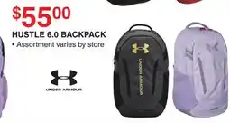 Dunham's Sports UNDER ARMOUR HUSTLE 6.0 BACKPACK offer