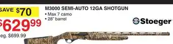 Dunham's Sports STOEGER M3000 SEMI-AUTO 12GA SHOTGUN offer