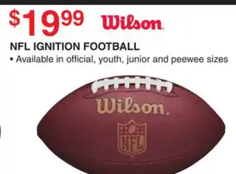 Dunham's Sports WILSON NFL IGNITION FOOTBALL offer