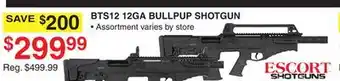 Dunham's Sports ESCORT SHOTGUNS BTS12 12GA BULLPUP SHOTGUN offer