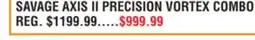 Dunham's Sports SAVAGE AXIS II PRECISION VORTEX COMBO offer