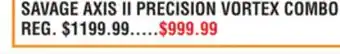Dunham's Sports SAVAGE AXIS II PRECISION VORTEX COMBO offer