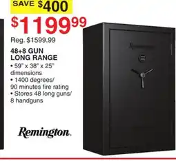 Dunham's Sports REMINGTON 48+8 GUN LONG RANGE offer